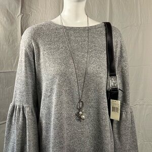 Women's Soft Knit Top with Bell Sleeves by Prospect Blvd Size 1X